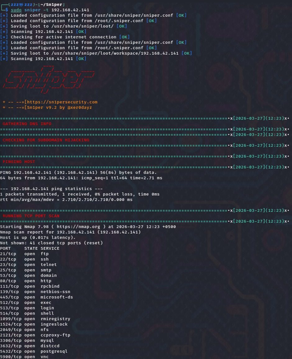 Nmap Network Asset Mapping